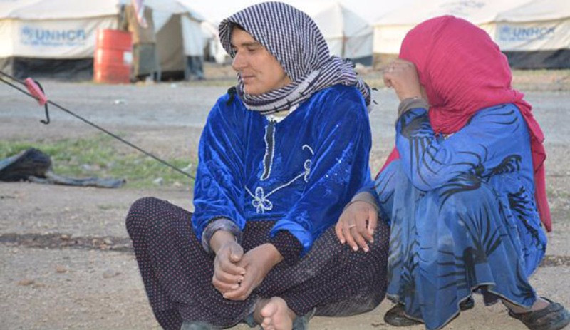 Rakka'dan göçedenler Eyn İsa'da kalıyor - Resim: 1