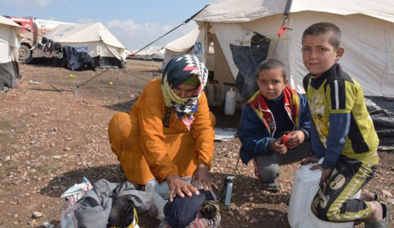 Rakka'dan göçedenler Eyn İsa'da kalıyor - Resim: 7