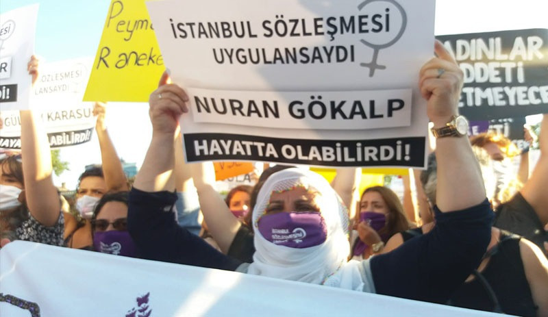 Kadınlar İstanbul Sözleşmesi'ni savunmak için bir arada - Resim: 9