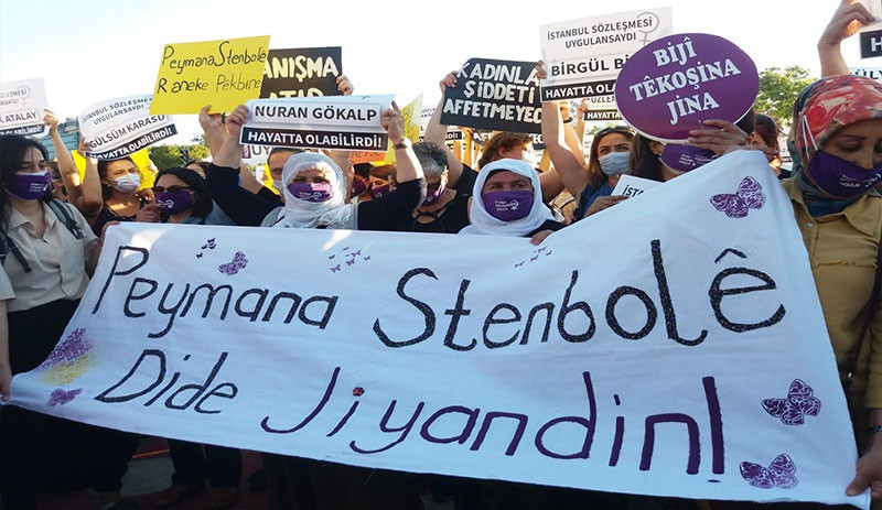 Kadınlar İstanbul Sözleşmesi'ni savunmak için bir arada - Resim: 1