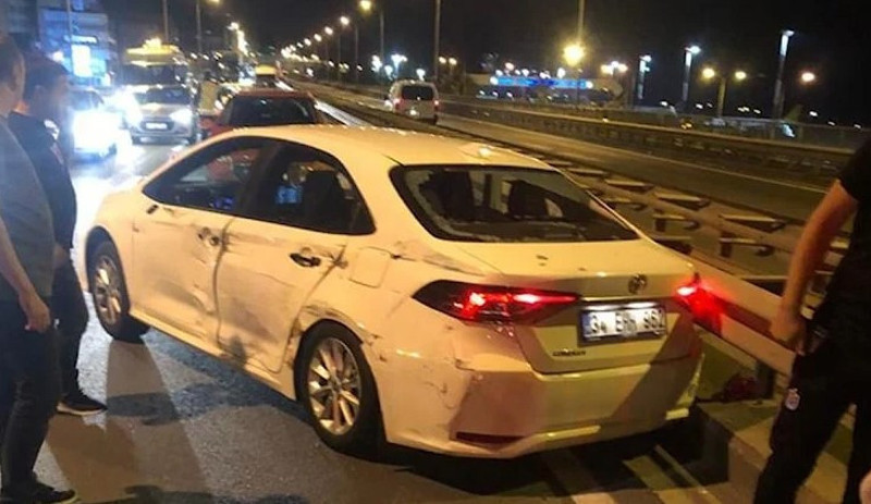 Trabzonspor'un yeni transfer ettiği futbolcu trafik kazası geçirdi - Resim : 1