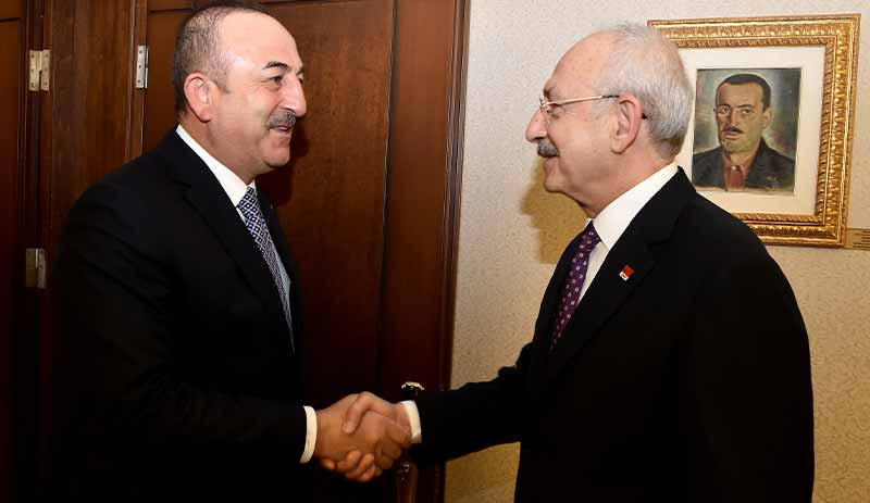 Çavuşoğlu'nden CHP'ye tezkere ziyareti - Resim : 1