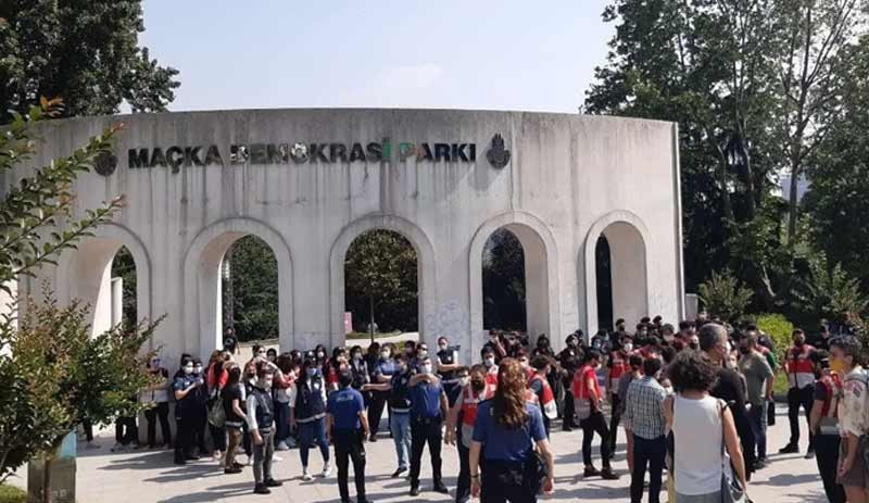Yasaklanan Onur Haftası pikniğine polis müdahale etti: 1 kişi gözaltına alındı - Resim : 1
