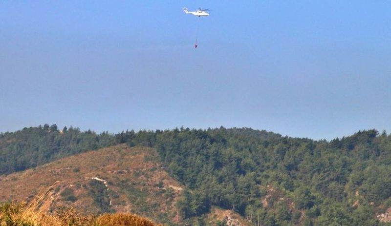 Hatay'daki orman yangını 5 gündür söndürülemiyor - Resim : 1