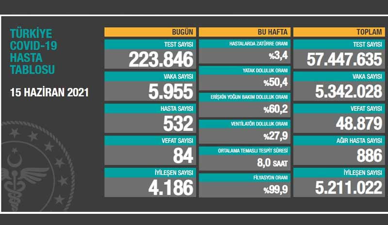 Güncel Covid-19 verileri paylaşıldı: Vaka ve vefat sayısı arttı - Resim : 1