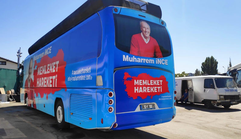 İnce, 'Memleket Hareketi' için otobüs hazırlattı - Resim : 1