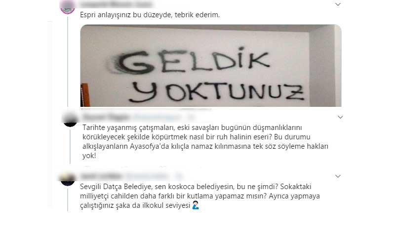 Datça Belediyesi'nin paylaşımı tepki çekti: Faşizmi ne güzel içselleştirmişsiniz! - Resim : 3