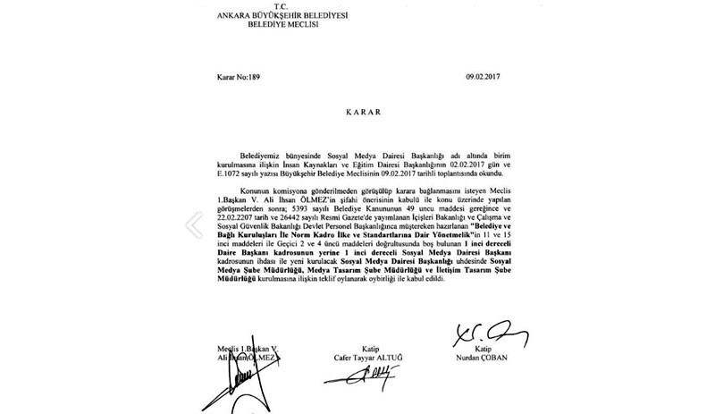 Daire başkanlığını kendisinin kurduğunu unutan Melih Gökçek, Mansur Yavaş'ı eleştirdi - Resim : 1