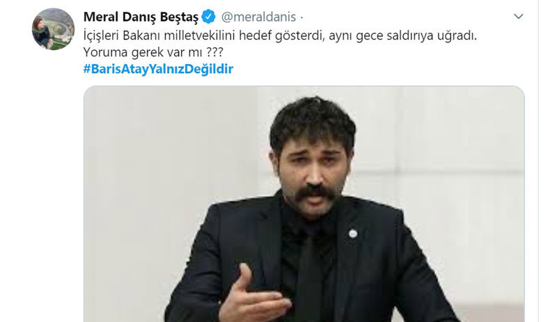 Soylu'nun hedef göstermesinin ardından saldırıya uğrayan Barış Atay'a destek - Resim : 8