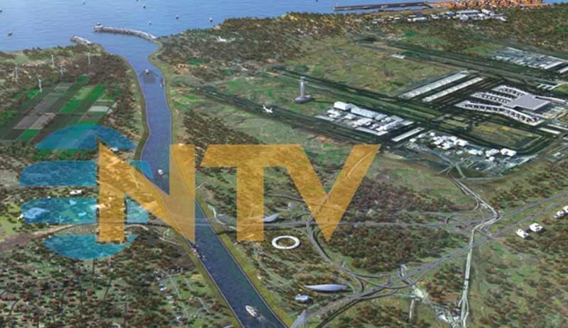 Bakan, Kanal İstanbul'un birebir ölçekli görselini ilk kez paylaştı - Resim : 1