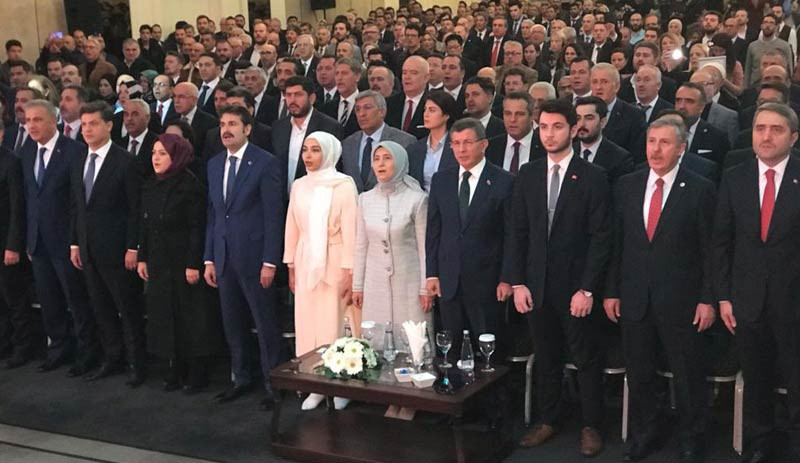 Davutoğlu Gelecek Partisi'nin kuruluşunu ilan etti - Resim : 2