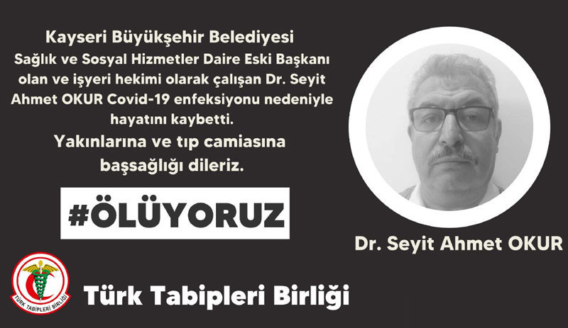 8 günde 13 sağlık çalışanı Covid-19 nedeniyle hayatını kaybetti - Resim : 1