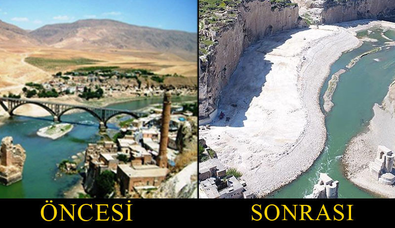 Valilik Hasankeyf incelemesinde: TRT ve AA dışındaki gazeteciler araca alınmadı - Resim : 1