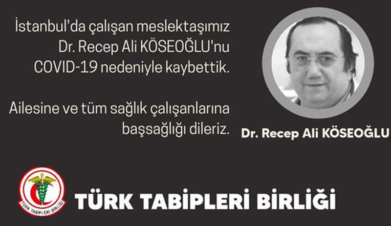 İstanbul’da bir hekim daha Covid 19'dan hayatını kaybetti - Resim : 1