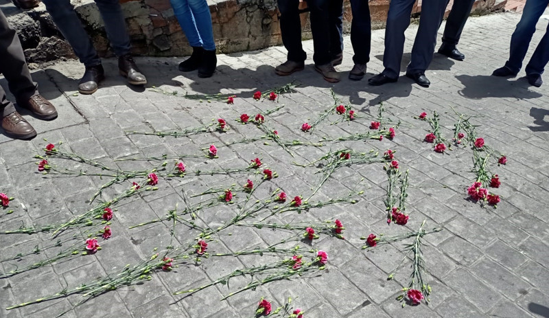 1 Mayıs 1977'de hayatını kaybedenler Kazancı Yokuşu'nda anıldı - Resim : 3