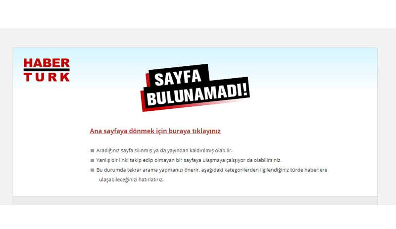 Habertürk, 'aşı geldi' haberini geri çekti - Resim : 1