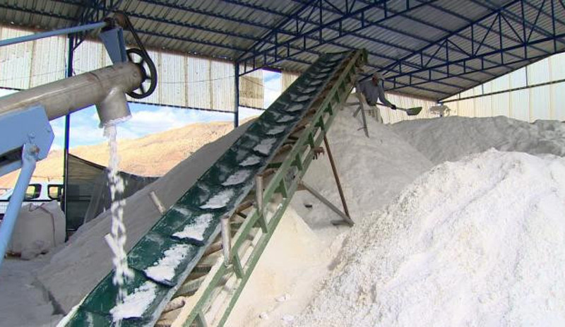 Kırıkkale'de fay hattından günlük 80 ton tuz çıkarılıyor - Resim : 3