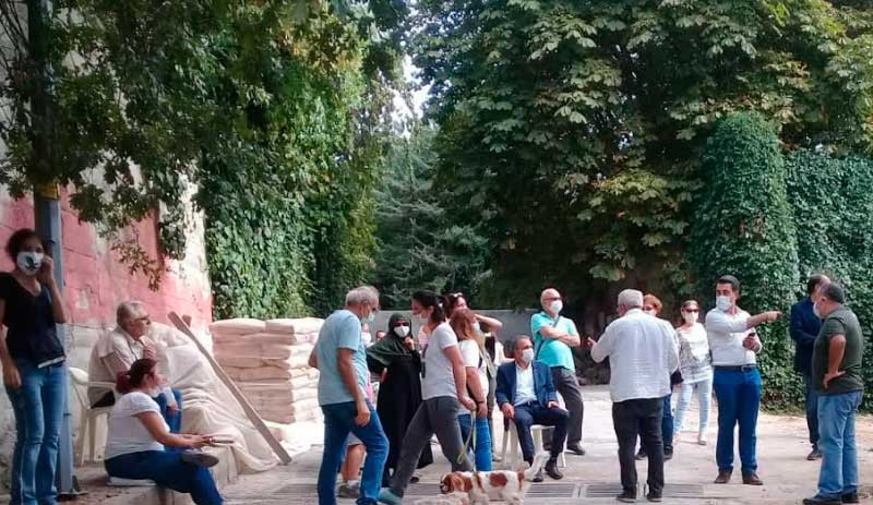 Barbaros Gönüllüleri: Ağaçları kesip yol yaptılar - Resim : 1