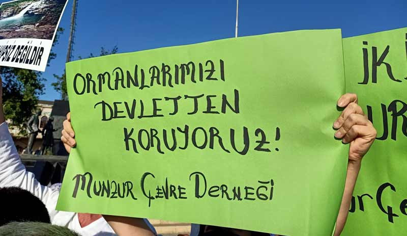 Yöre halkı ve doğa savunucuları Kadıköy'den seslendi: İkizdere'de taş ocağı istemiyoruz - Resim : 1
