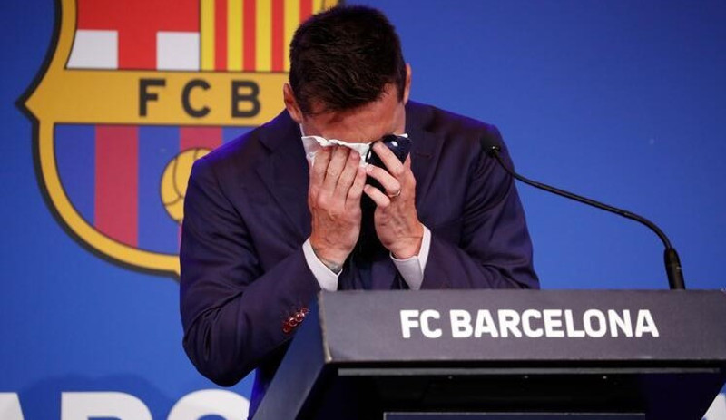 Messi, Barcelona’ya gözyaşları içinde veda etti - Resim : 2