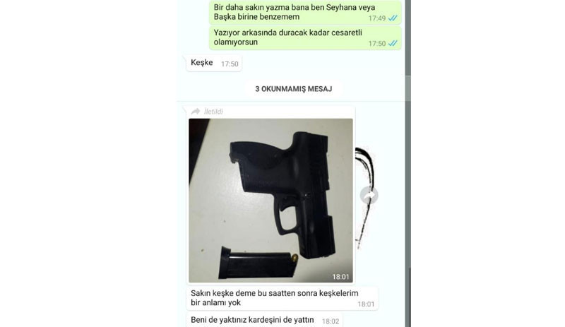 Boşandığı erkek tarafından ölümle tehdit edilen kadın: Uzaktan bir kurşunla ölmek istemiyorum - Resim : 1