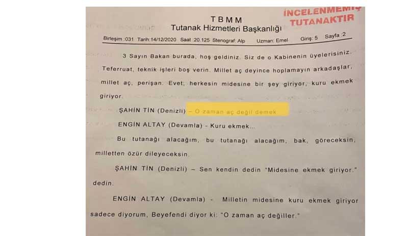 AKP'li vekil: Milletin midesine kuru ekmek giriyorsa aç değildir - Resim : 1