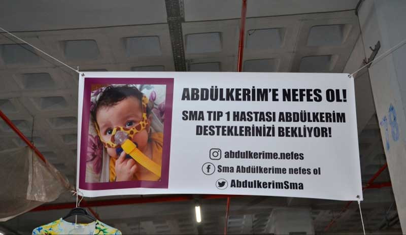 SMA'lı kızı için pazarda satış yapan baba: İlaçlar Türkiye’de verilse bizim çocuklarımız da yaşayacak - Resim : 1