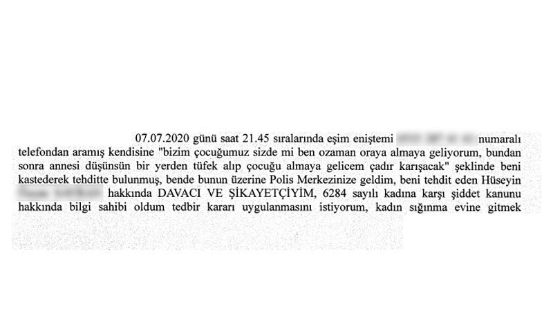 Defalarca şikayet edildi, ifadesi dahi alınmadı: Boşanma aşamasında olduğu kadının çocuğunu kaçırdı - Resim : 3