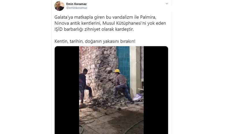 'Galata' tepkisi: Bu ihanetten derhal vazgeçin - Resim : 2