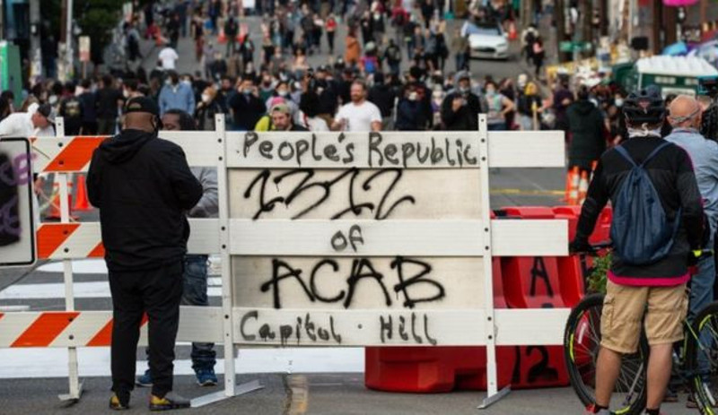 ABD'de protestocuların 'özerklik' ilan ettiği bölgenin belediye başkanı: Dağıtacağız - Resim : 2