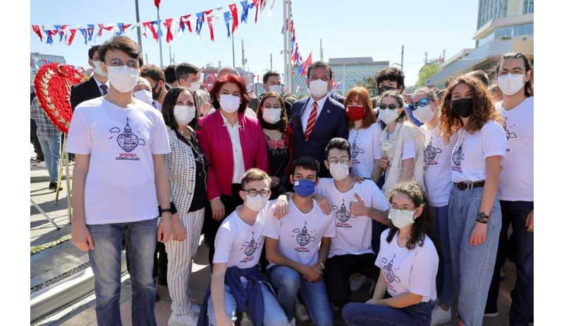 Taksim'deki 19 Mayıs etkinliğinde gerginlik: İmamoğlu, Valilik programına tepki gösterdi - Resim : 2