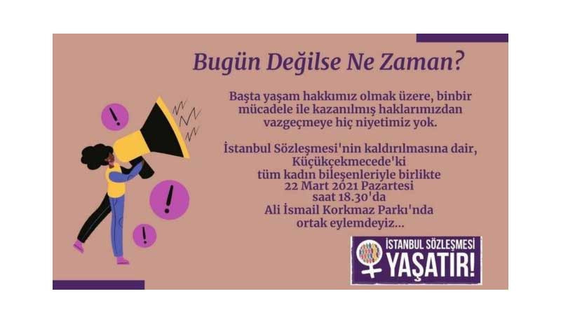 'İstanbul Sözleşmesi bizim' diyen kadınlar ve LGBTİ+'lar ilçe ilçe sokağa çıkıyor - Resim : 7