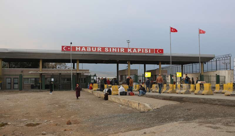 Habur Sınır Kapısı koranavirüs nedeniyle kapatıldı - Resim : 1