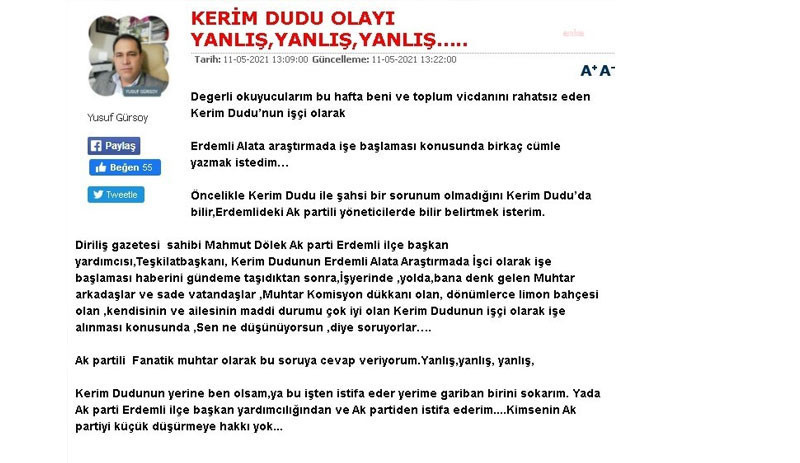 AKP’li 'fanatik muhtar'dan torpilli atama tepkisi - Resim : 1