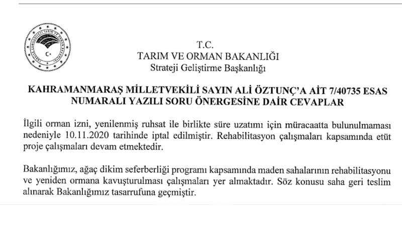 Kazdağları’ndaki binlerce ağacın kesildiği saha bakanlığa devredildi - Resim : 1