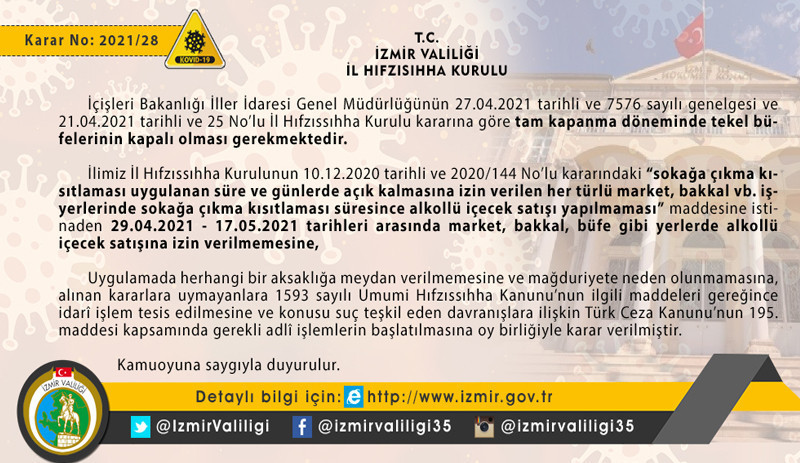 Alkol yasağı: İzmir Valiliği karar diye sahte belge mi yayınladı? - Resim : 2