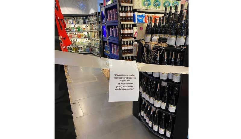 Pandemi gerekçesiyle ilan edilen kısıtlamada marketlere alkol yasağı geldi - Resim : 2