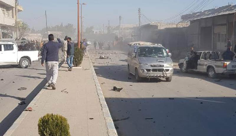 Tel Abyad’da bombalı saldırı: Çok sayıda ölü ve yaralı - Resim : 1