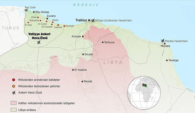 Türkiye destekli Libya Ulusal Mutabakat Hükümeti: İki beldeyi daha kurtardık - Resim : 1