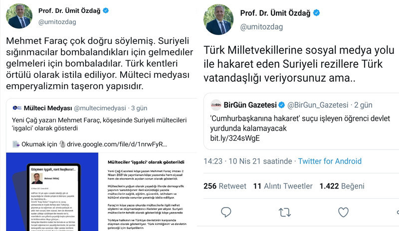 Ümit Özdağ'a, Suriyeli mülteciler hakkındaki sözleri nedeniyle suç duyurusu - Resim : 1