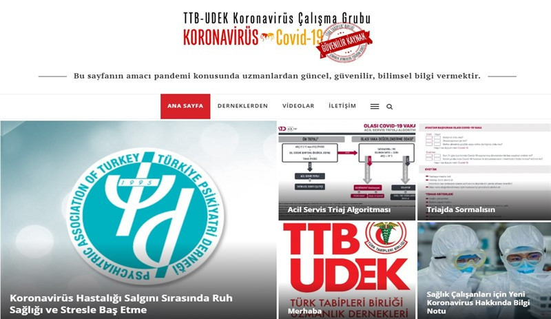 TTB koronavirüs bilgilendirme sitesi açtı - Resim : 1