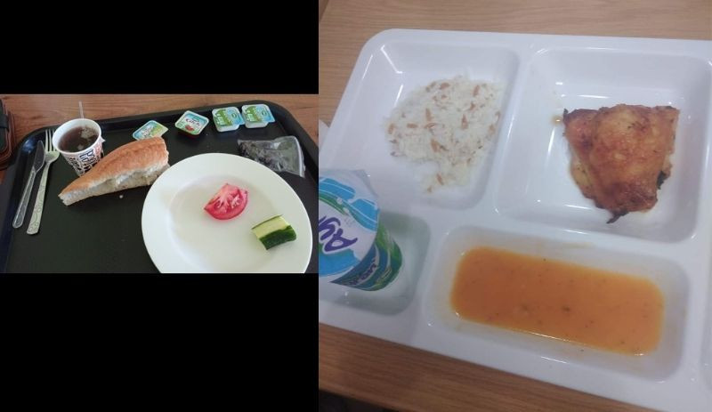 Öğrenciler yurt yemeği görüntülerini paylaştı: Durum ortada - Resim : 1