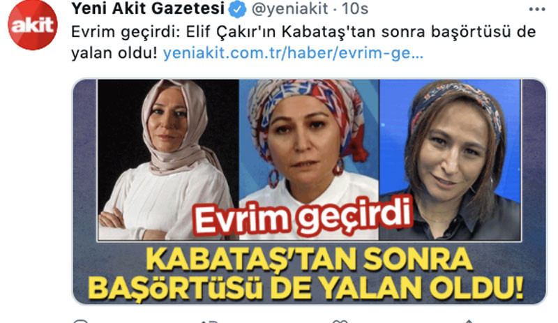 Yeni Akit, 'Kabataş yalanı'na sekiz yıl sonra 'provokasyon' dedi - Resim : 1