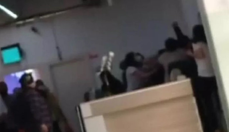 İstanbul Şişli'de hasta yakınından sağlık çalışanına saldırı - Resim : 1