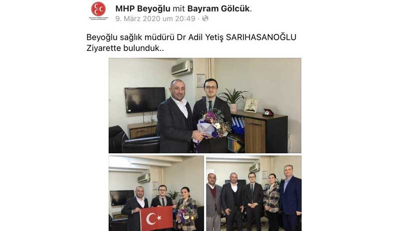 Alevilere ve Kürtlere dönük cinsiyetçi ve ırkçı söylemlerde bulunan başhekim hakkında inceleme başlatıldı - Resim : 1