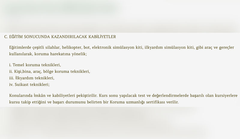 Erdoğan’ın eski danışmanının şirketinde ’suikast tekniği’ ve 'gayri nizami harp' dersleri veriliyor - Resim : 2