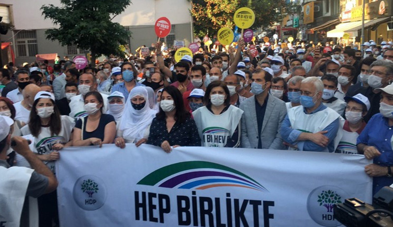 Edirne ve Hakkari'den Ankara'ya: 'HDP Demokrasi Yürüyüşü ile kendini özneleştirdi' - Resim : 1