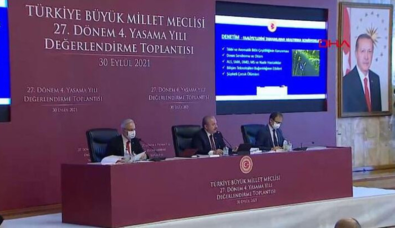 Dokunulmazlık dosyası sayısını duyuran Meclis Başkanı Şentop'tan erken seçim çağrılarına yanıt - Resim : 1