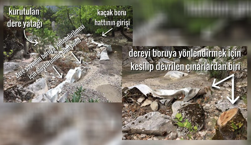 HES'çiler 'can suyu' yatağını kuruttu - Resim : 2