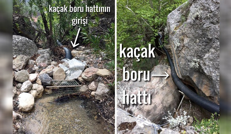 HES'çiler 'can suyu' yatağını kuruttu - Resim : 1